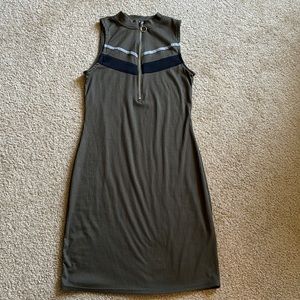 No Boundaries Half Zip Up Dress